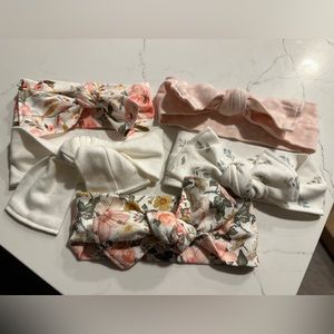 Organic baby girl hair bows